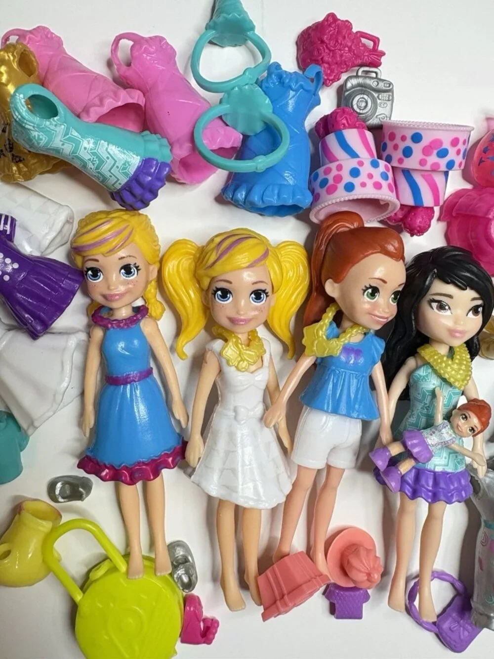 Polly Pocket Dolls Fashion Accessories Play Items Doll Core VINTAGE 90s Y2K  Toy